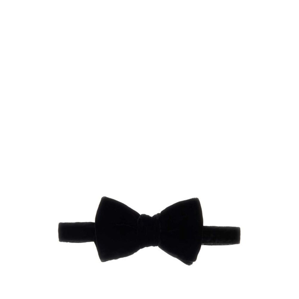Tom Ford Men Black Velvet Bow Tie